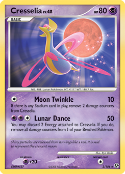 Cresselia card for Great Encounters