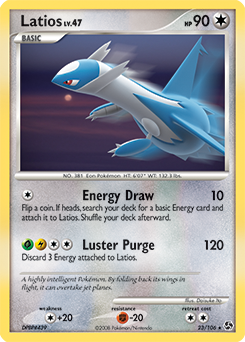 Latios card for Great Encounters