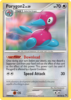 Porygon2 card for Great Encounters