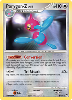 Porygon-Z card for Great Encounters