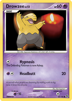 Drowzee card for Great Encounters