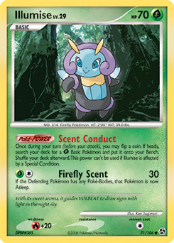 Illumise card for Great Encounters