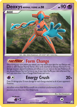 Carta Deoxys Normal Forme (1 / 146)
