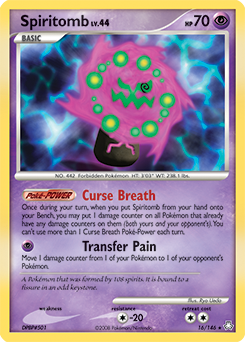 Spiritomb card for Legends Awakened