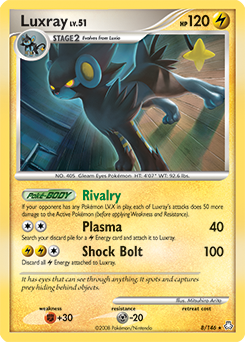 Luxray card for Legends Awakened