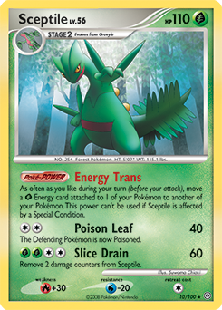 Sceptile card for Stormfront