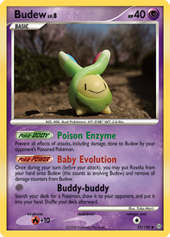 Budew card for Stormfront