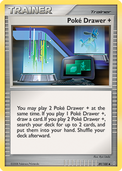 Carta Poké Drawer + (89 / 100)