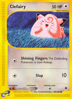 Clefairy card for Expedition Base Set