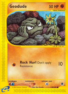 Geodude card for Expedition Base Set