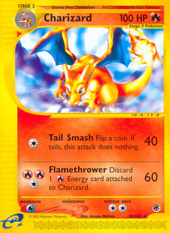 Charizard card for Expedition Base Set