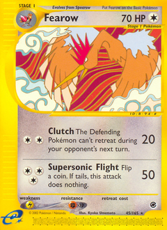 Fearow card for Expedition Base Set