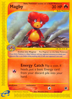 Magby card for Expedition Base Set