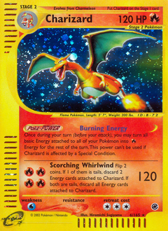 Charizard card for Expedition Base Set