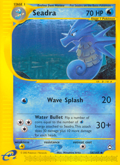 Seadra card for Aquapolis