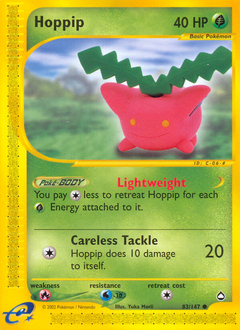 Hoppip card for Aquapolis