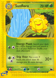Sunflora card for Skyridge