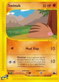 Swinub card for Skyridge
