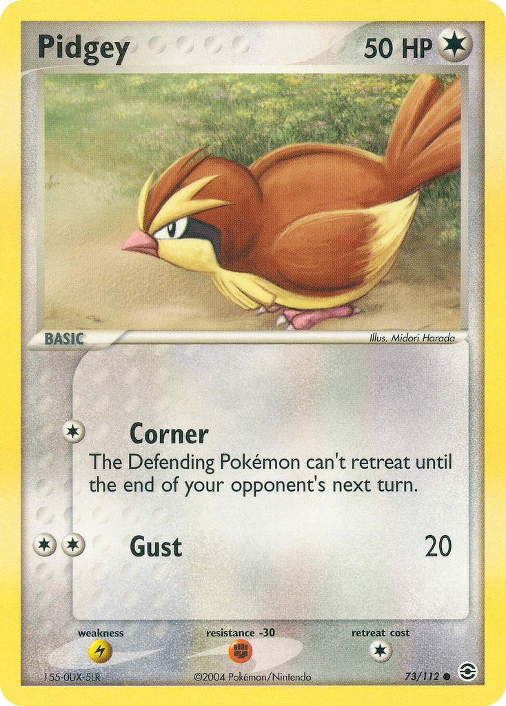 PIDGEOT / LUGIA EX – Sky Attack