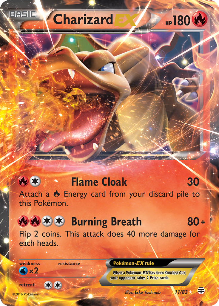 Charizard-EX Generations Card Price How much it's worth ...