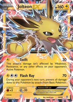 Jolteon-EX card for Generations