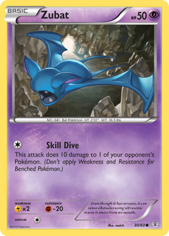 Zubat card for Generations