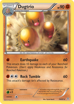 Dugtrio card for Generations