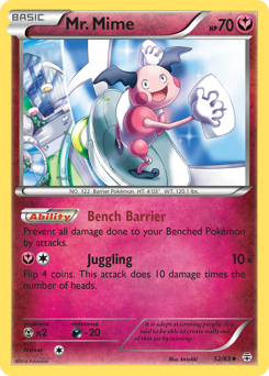 Mr. Mime card for Generations