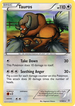 Tauros card for Generations