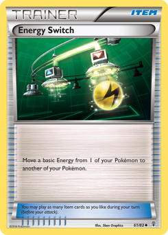 Energy Switch card for Generations