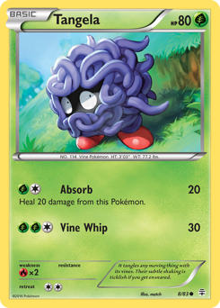 Tangela card for Generations
