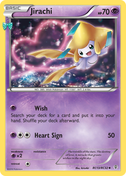 Jirachi card for Generations