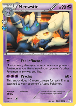 Meowstic card for Generations