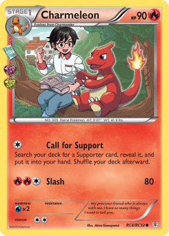 Charmeleon card for Generations