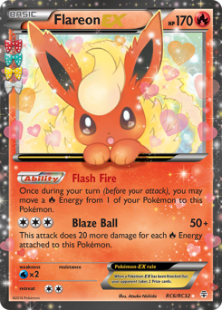 Flareon-EX card for Generations