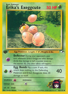 Erika’s Exeggcute card for Gym Heroes