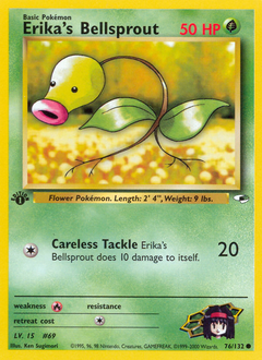 Erika’s Bellsprout card for Gym Heroes