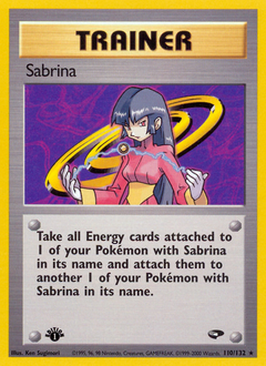 Sabrina card for Gym Challenge