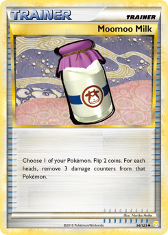Moomoo Milk card for HeartGold & SoulSilver