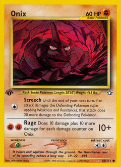 Onix card for Neo Genesis