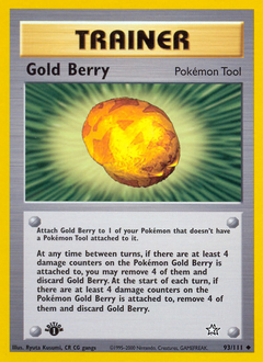 Gold Berry card for Neo Genesis