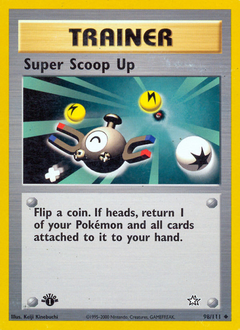Super Scoop Up card for Neo Genesis