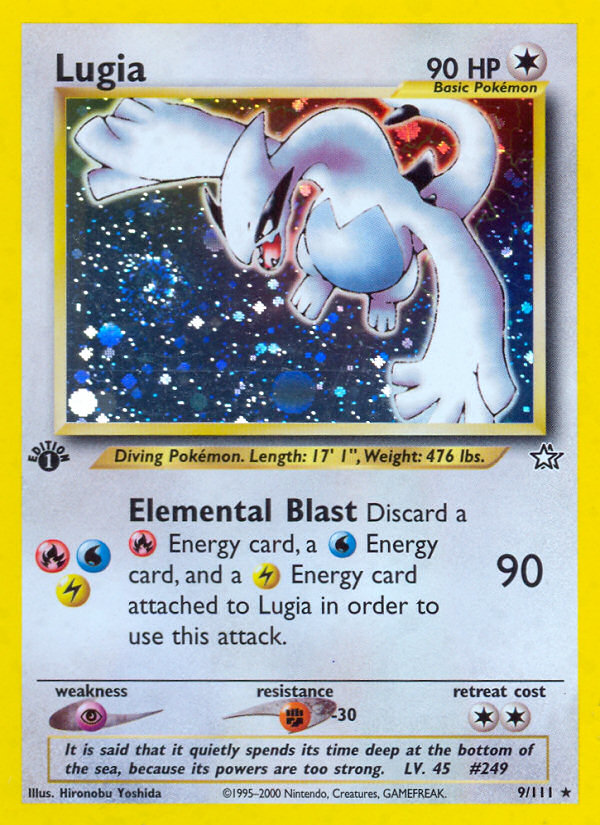 Lugia - #249 -  Pokédex