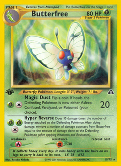 Butterfree card for Neo Discovery
