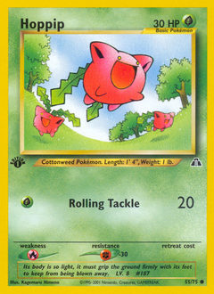 Hoppip card for Neo Discovery