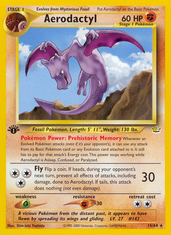 Pokémon of the Day - Aerodactyl