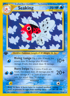 Seaking card for Neo Revelation