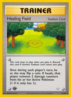 Healing Field card for Neo Revelation