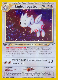 Light Togetic card for Neo Destiny