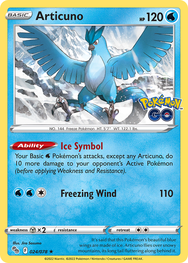 TCG Spotlight: Some Of The Best Articuno Pokémon Cards